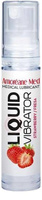 Wibrator w płynie Liquid Vibrator Strawberry 10ml Amoreane