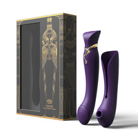 Wibrator Legend Queen Set G-Spot Pulse Wave Twilight Purple Zalo