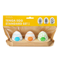 Zestaw 3 masturbatorów Egg Standard 3 Pack 1 Tenga