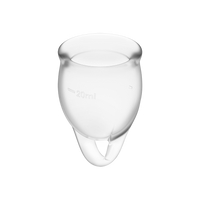 Kubeczki Menstruacyjne Feel Confident Menstrual Cupset Satisfyer