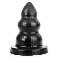 Korek analny AB96 Triple Pleasure M 23 x 13cm All Black 